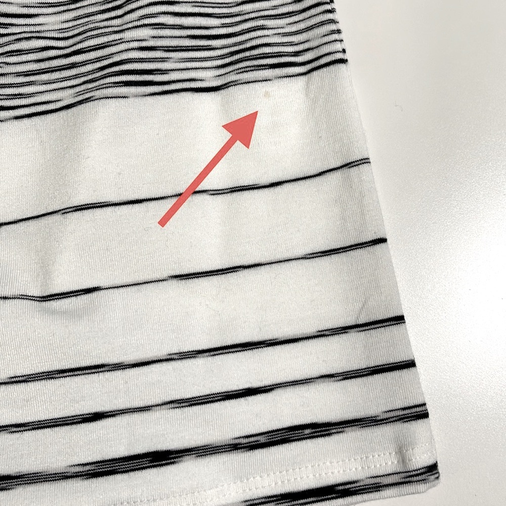 Athleta Ruched Stripe Midi Tank Dress Size M - Picture 10 of 12